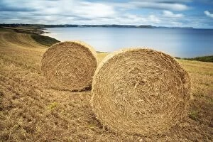 Cornwall England Gallery: Giant hay stack