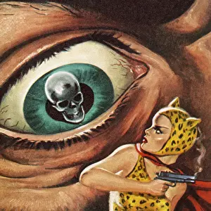 Revolver Prints: Giant Skull Eye