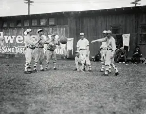 Emil Meusel Prints: Giants Baseball Team at Spring Training