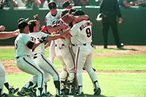 Giants Celebrating Win