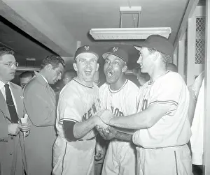 Giants Players Celebrating