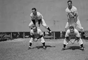 Phoenix Prints: Giants Practicing at Spring Training