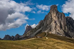 Images Dated 26th September 2016: Giau pass, passo giau european alps dolomites Italy landscape nature