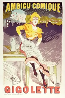 Blond Hair Prints: Gigolette at the Theatre de l Ambigu