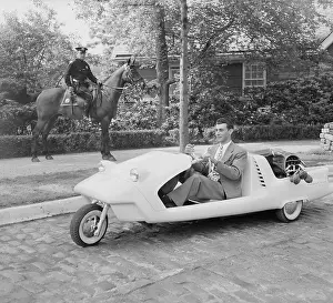 Environmentalism Prints: Gil D'Andrea Driving Star Automobile