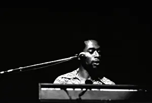 Gil Scott-Heron Performing (Brian Jackson in Image)