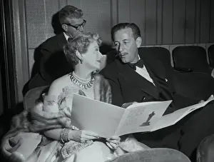 Gilbert Adrian Speaking With His Wife, Janet Gaynor