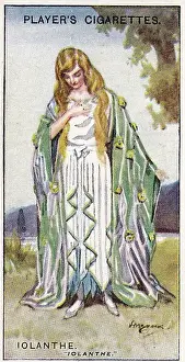 Gilbert and Sullivan production of Iolanthe, on Player's Cigarettes tobacco card, 1925