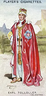 Gilbert and Sullivan production of Iolanthe, on Player's Cigarettes tobacco card, 1925