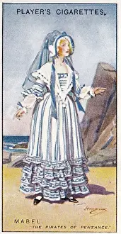 Gilbert and Sullivan production of The Pirates of Penzance, on Player's Cigarettes tobacco card, 1925
