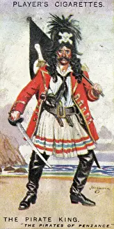 Gilbert and Sullivan production of Pirates of Penzance, on Player's Cigarettes tobacco card, 1925