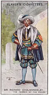 Gilbert and Sullivan production of Yeoman of the Guard on Player's Cigarettes tobacco card, 1925