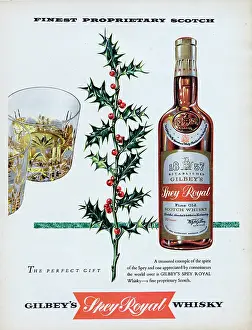 Huty24805 Prints: Gilbey's Spey Royal Whisky