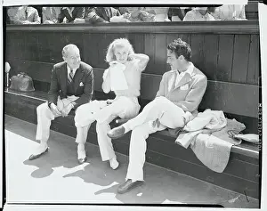 Ginger Rogers with Gilbert Roland and Lawrence Kemp