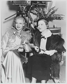 Ginger Rogers and Mother Lela Rogers