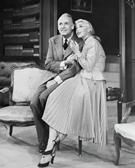 Stage Set Prints: Ginger Rogers and Paul McGrath in Love and Let Love