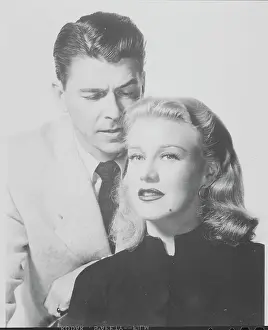 Ginger Rogers and Ronald Reagan