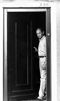 Formula One Prints: Giovanni Volpi In A Doorway