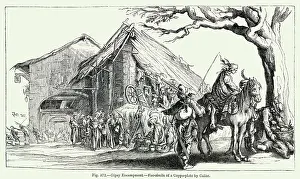 Camp Prints: Gipsy Encampment
