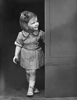 Girl coming outside