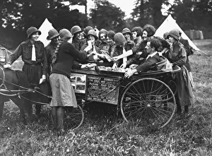 Injured Or Wounded Prints: Girl Guides