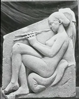 Innocence Prints: Girl Playing the Flute