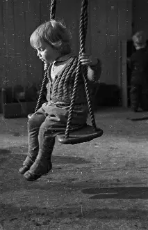 Swing Prints: Girl On Swing