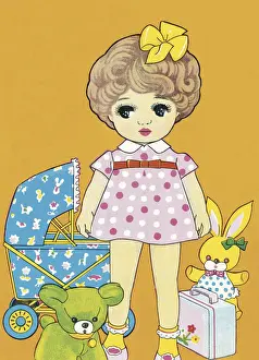 Girl With Toys