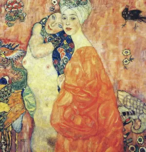 Klimt Prints: Girlfriends