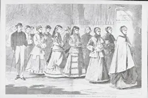 Girls on a Morning Walk