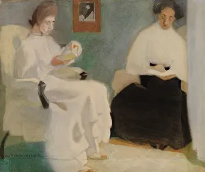 Concept Prints: Girls Reading
