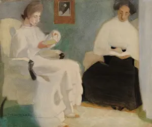 Read Prints: Girls Reading