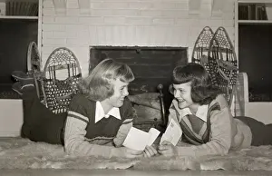 Secrecy Prints: Girls Talking In Confidence