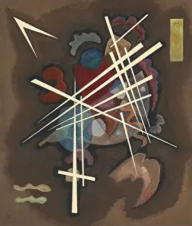 Prints of Gitterform (Netting), 1927. Private Collection. Artist : Kandinsky, Wassily Vasilyevich (1866-1944). (Photo by Fine Art Images/Heritage Images/Getty Images) Wassily Kandinsky Prints: Gitterform (Netting), 1927