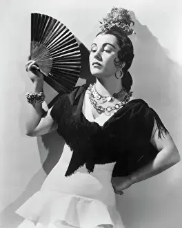 Admiration Prints: Gladys Swarthout in Flamenco Costume