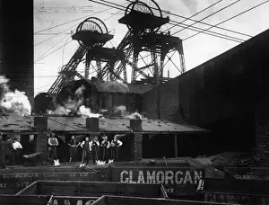 Wales Black Prints: Glamorgan Colliery