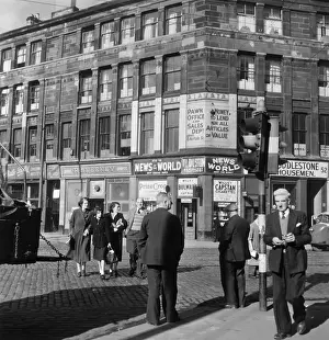 Road Junction Prints: Glasgow Street