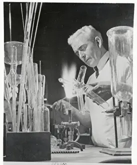 Bloomfield Prints: Glass Blower at Work