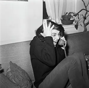 Telephoning Prints: Gleeful Anne Bancroft on the Telephone