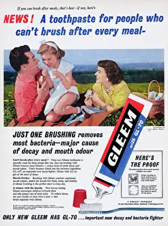 Huty24806 Prints: Gleem GL-70 Toothpaste