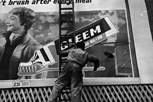 Hoarding Prints: Gleem Toothpaste