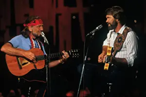 Glen Campbell and Willie Nelson Performing