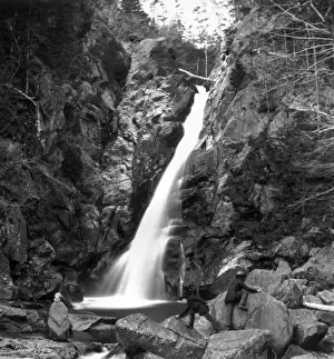 New Hampshire Prints: Glen Ellis Waterfall