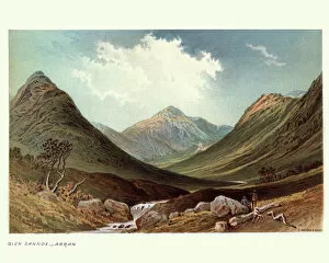Great Britain Gallery: Glen Sannox, Isle of Arran, Scotland, 19th Century
