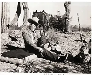 Democrat Prints: Glen Taylor Takes Break from Riding