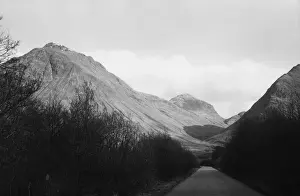 World Europe T Prints: The Glencoe Pass; The Road To The Isles