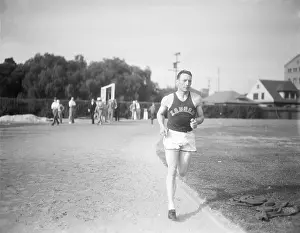 Runner Prints: Glenn Cunningham Running in Practice