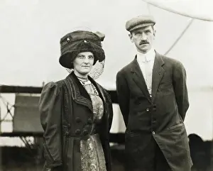 Curtiss Prints: Glenn Curtiss and Wife