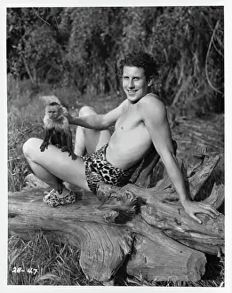 Lac0035 Prints: Glenn Morris In Tarzan's Revenge