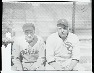 Pasadena Prints: Glenn Wright and Raymond Phelps Sitting Together